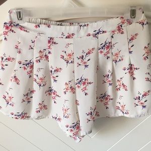 Flowy Floral Shorts